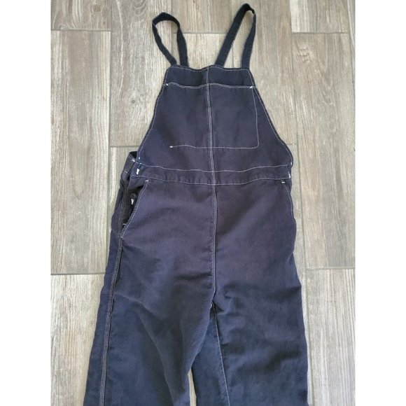 Pomme De Terre Navy Cotton Blend Overalls No Size- Small? - Picture 7 of 7
